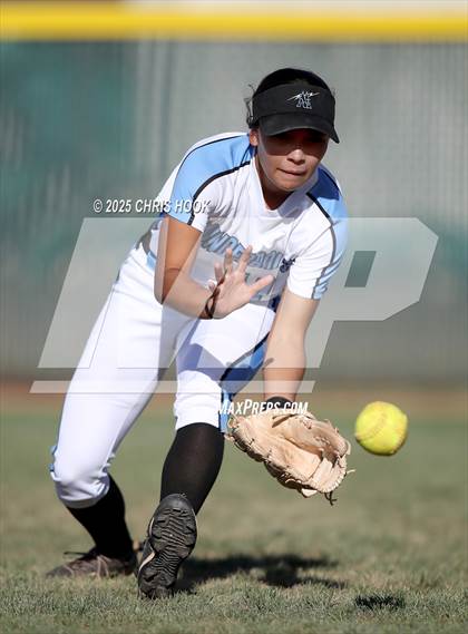 Thumbnail 1 in Mica Mountain vs Salpointe Catholic (AIA Softball 4A Semifinal) photogallery.