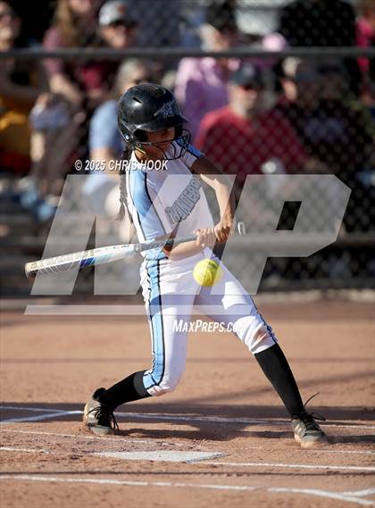 Thumbnail 3 in Mica Mountain vs Salpointe Catholic (AIA Softball 4A Semifinal) photogallery.