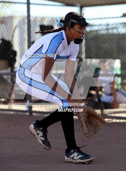 Thumbnail 1 in Mica Mountain vs Salpointe Catholic (AIA Softball 4A Semifinal) photogallery.