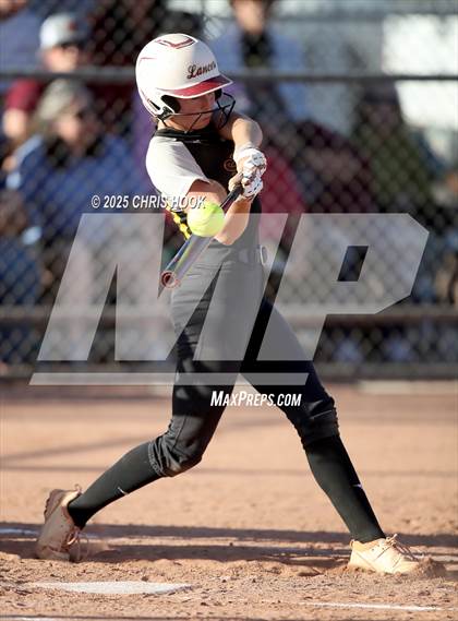 Thumbnail 2 in Mica Mountain vs Salpointe Catholic (AIA Softball 4A Semifinal) photogallery.