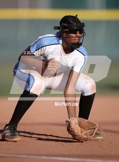 Thumbnail 3 in Mica Mountain vs Salpointe Catholic (AIA Softball 4A Semifinal) photogallery.