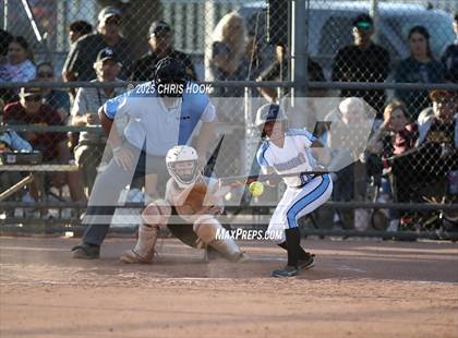 Thumbnail 1 in Mica Mountain vs Salpointe Catholic (AIA Softball 4A Semifinal) photogallery.