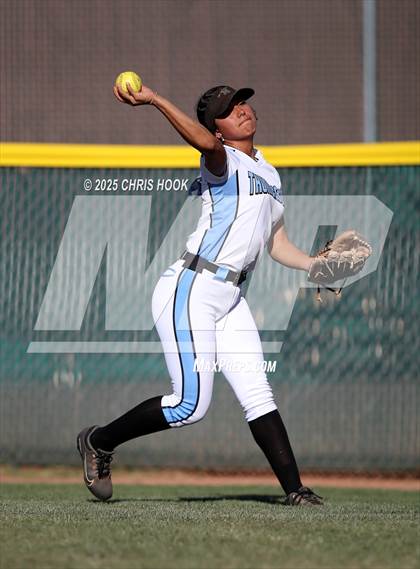 Thumbnail 1 in Mica Mountain vs Salpointe Catholic (AIA Softball 4A Semifinal) photogallery.