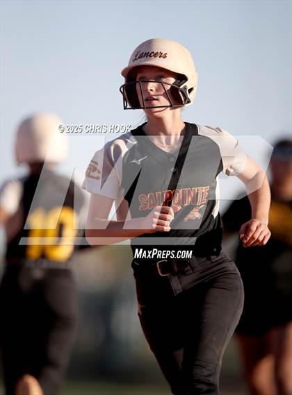 Thumbnail 1 in Mica Mountain vs Salpointe Catholic (AIA Softball 4A Semifinal) photogallery.