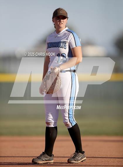 Thumbnail 1 in Mica Mountain vs Salpointe Catholic (AIA Softball 4A Semifinal) photogallery.