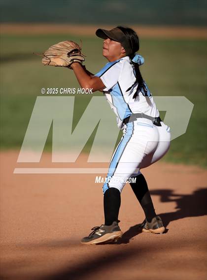 Thumbnail 2 in Mica Mountain vs Salpointe Catholic (AIA Softball 4A Semifinal) photogallery.
