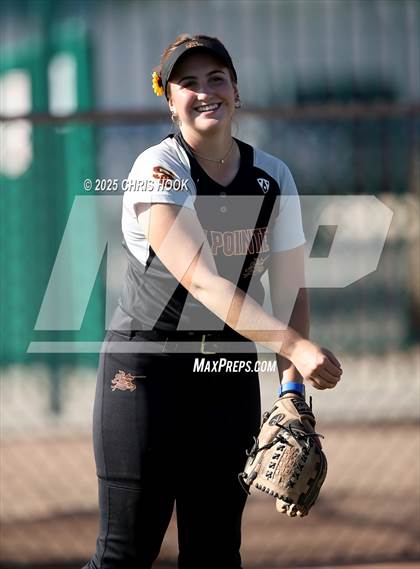 Thumbnail 3 in Mica Mountain vs Salpointe Catholic (AIA Softball 4A Semifinal) photogallery.