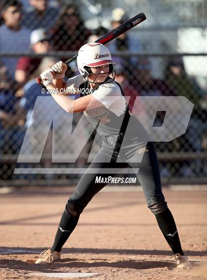 Thumbnail 3 in Mica Mountain vs Salpointe Catholic (AIA Softball 4A Semifinal) photogallery.