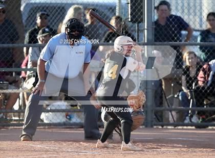 Thumbnail 1 in Mica Mountain vs Salpointe Catholic (AIA Softball 4A Semifinal) photogallery.