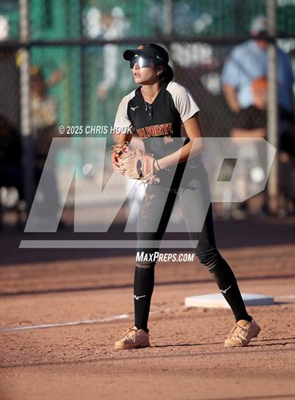 Thumbnail 2 in Mica Mountain vs Salpointe Catholic (AIA Softball 4A Semifinal) photogallery.
