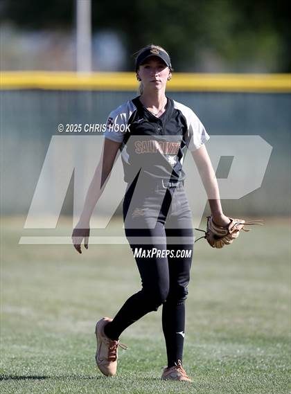 Thumbnail 2 in Mica Mountain vs Salpointe Catholic (AIA Softball 4A Semifinal) photogallery.
