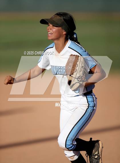 Thumbnail 1 in Mica Mountain vs Salpointe Catholic (AIA Softball 4A Semifinal) photogallery.