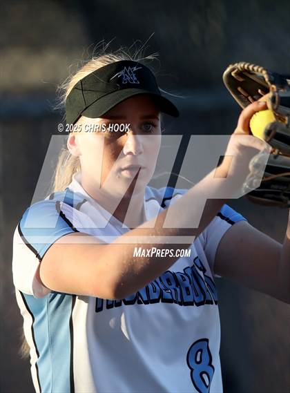 Thumbnail 1 in Mica Mountain vs Salpointe Catholic (AIA Softball 4A Semifinal) photogallery.