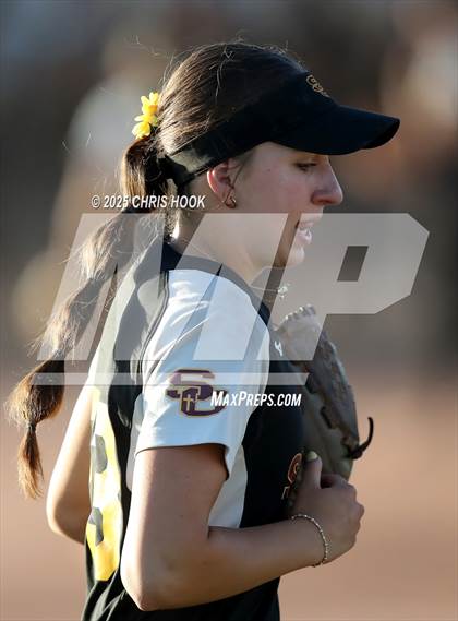 Thumbnail 1 in Mica Mountain vs Salpointe Catholic (AIA Softball 4A Semifinal) photogallery.