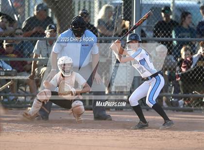 Thumbnail 3 in Mica Mountain vs Salpointe Catholic (AIA Softball 4A Semifinal) photogallery.