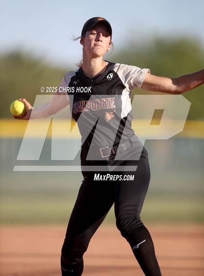 Thumbnail 1 in Mica Mountain vs Salpointe Catholic (AIA Softball 4A Semifinal) photogallery.