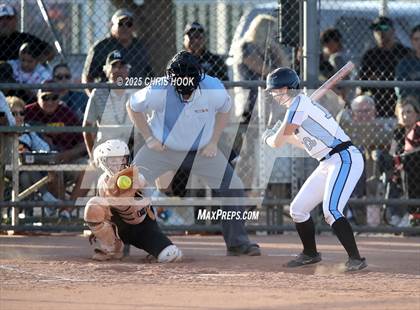 Thumbnail 1 in Mica Mountain vs Salpointe Catholic (AIA Softball 4A Semifinal) photogallery.