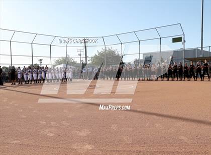 Thumbnail 2 in Mica Mountain vs Salpointe Catholic (AIA Softball 4A Semifinal) photogallery.