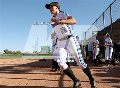Thumbnail 2 in Mica Mountain vs Salpointe Catholic (AIA Softball 4A Semifinal) photogallery.