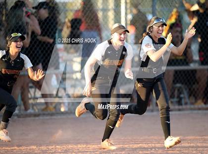 Thumbnail 3 in Mica Mountain vs Salpointe Catholic (AIA Softball 4A Semifinal) photogallery.