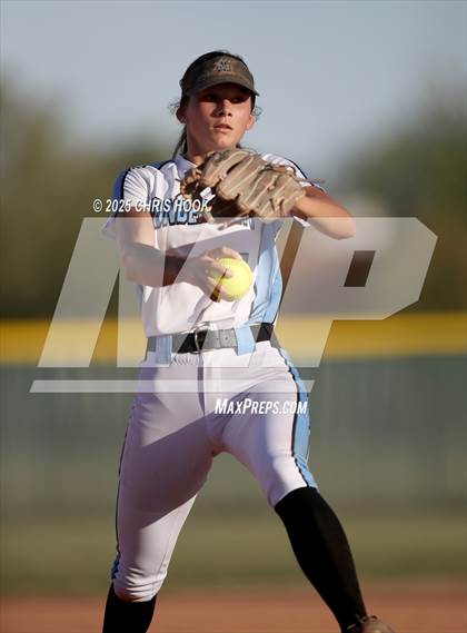 Thumbnail 1 in Mica Mountain vs Salpointe Catholic (AIA Softball 4A Semifinal) photogallery.