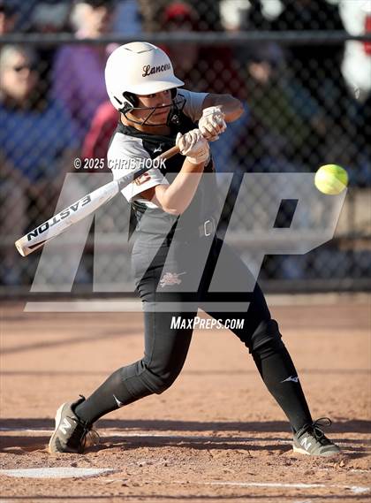 Thumbnail 1 in Mica Mountain vs Salpointe Catholic (AIA Softball 4A Semifinal) photogallery.