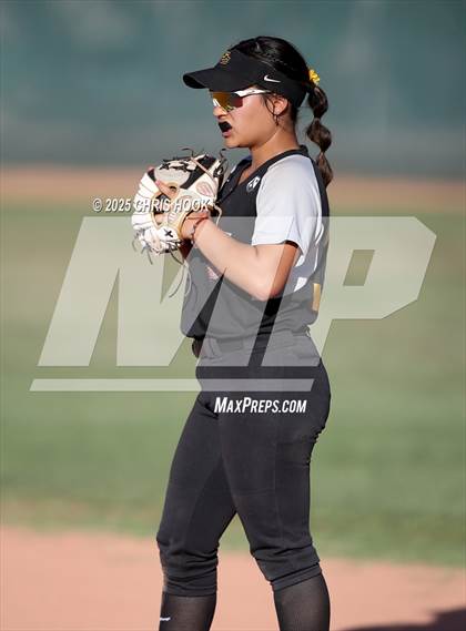 Thumbnail 3 in Mica Mountain vs Salpointe Catholic (AIA Softball 4A Semifinal) photogallery.