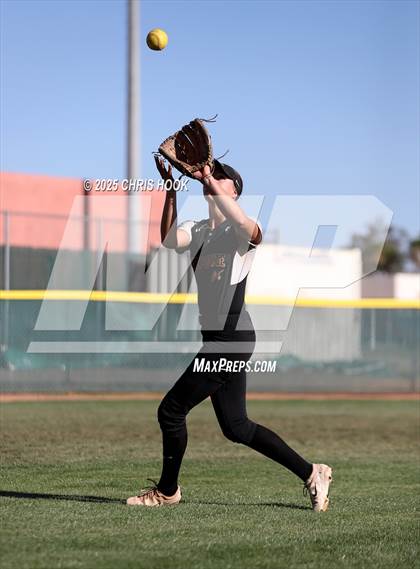 Thumbnail 2 in Mica Mountain vs Salpointe Catholic (AIA Softball 4A Semifinal) photogallery.