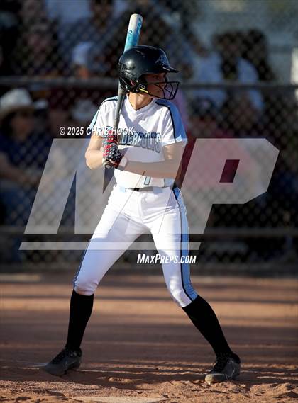 Thumbnail 1 in Mica Mountain vs Salpointe Catholic (AIA Softball 4A Semifinal) photogallery.