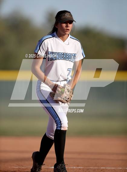 Thumbnail 3 in Mica Mountain vs Salpointe Catholic (AIA Softball 4A Semifinal) photogallery.