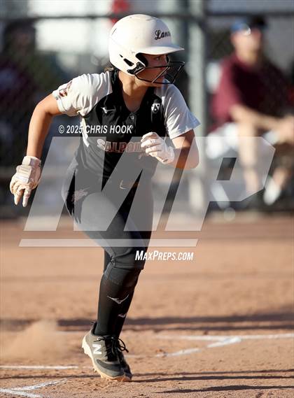 Thumbnail 1 in Mica Mountain vs Salpointe Catholic (AIA Softball 4A Semifinal) photogallery.