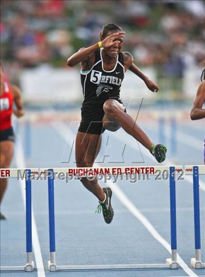 Thumbnail 3 in CIF State Track & Field Championships (Girls Track Events - Finals) photogallery.
