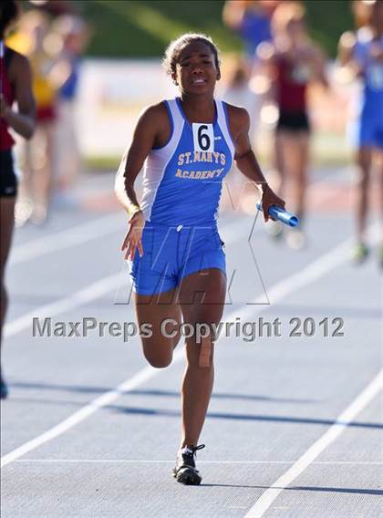 Thumbnail 1 in CIF State Track & Field Championships (Girls Track Events - Finals) photogallery.