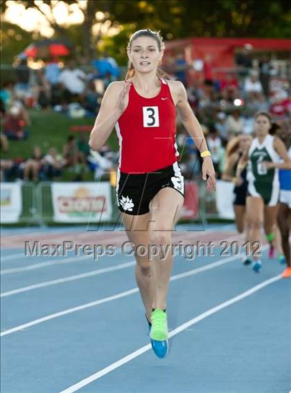 Thumbnail 2 in CIF State Track & Field Championships (Girls Track Events - Finals) photogallery.
