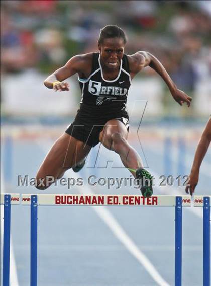 Thumbnail 1 in CIF State Track & Field Championships (Girls Track Events - Finals) photogallery.