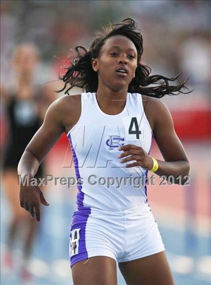 Thumbnail 2 in CIF State Track & Field Championships (Girls Track Events - Finals) photogallery.