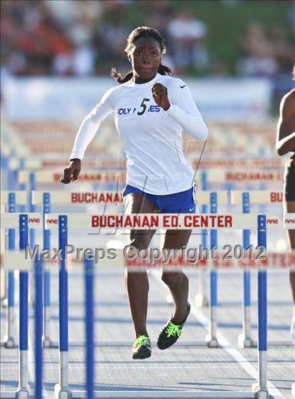 Thumbnail 2 in CIF State Track & Field Championships (Girls Track Events - Finals) photogallery.