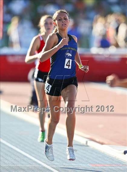 Thumbnail 2 in CIF State Track & Field Championships (Girls Track Events - Finals) photogallery.