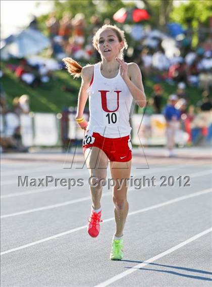 Thumbnail 2 in CIF State Track & Field Championships (Girls Track Events - Finals) photogallery.