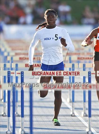 Thumbnail 1 in CIF State Track & Field Championships (Girls Track Events - Finals) photogallery.