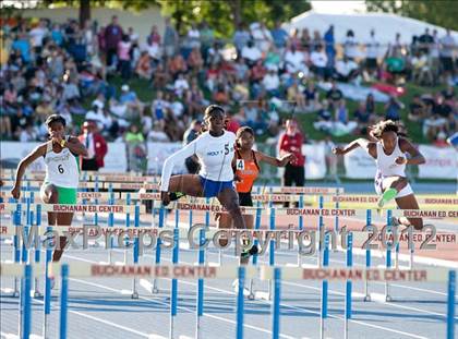 Thumbnail 2 in CIF State Track & Field Championships (Girls Track Events - Finals) photogallery.