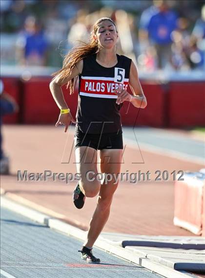 Thumbnail 2 in CIF State Track & Field Championships (Girls Track Events - Finals) photogallery.