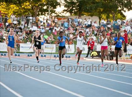 Thumbnail 2 in CIF State Track & Field Championships (Girls Track Events - Finals) photogallery.