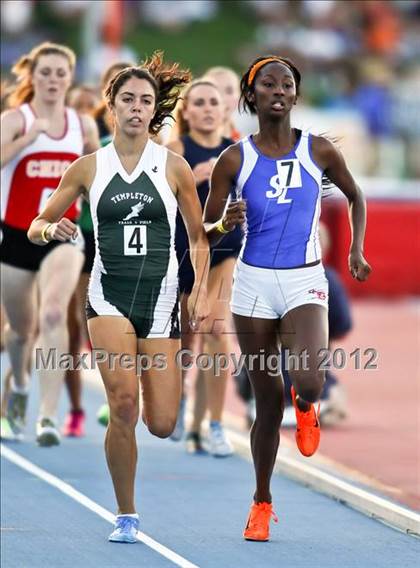 Thumbnail 1 in CIF State Track & Field Championships (Girls Track Events - Finals) photogallery.