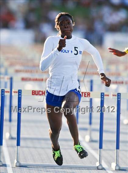 Thumbnail 2 in CIF State Track & Field Championships (Girls Track Events - Finals) photogallery.