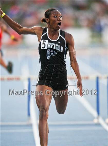 Thumbnail 3 in CIF State Track & Field Championships (Girls Track Events - Finals) photogallery.