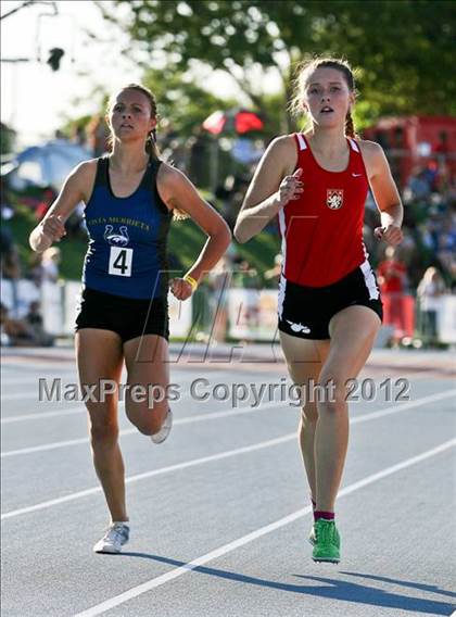 Thumbnail 1 in CIF State Track & Field Championships (Girls Track Events - Finals) photogallery.
