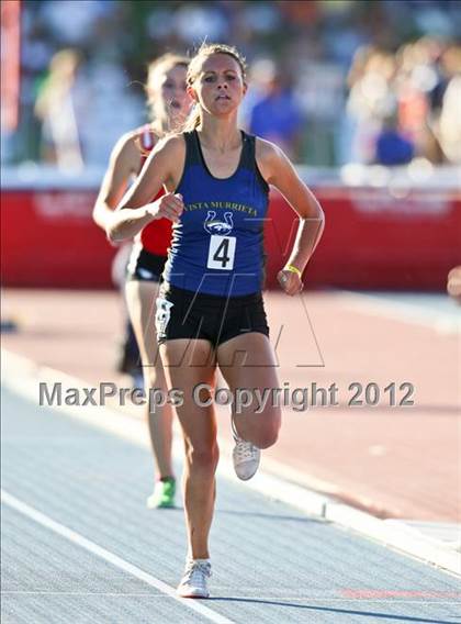 Thumbnail 1 in CIF State Track & Field Championships (Girls Track Events - Finals) photogallery.