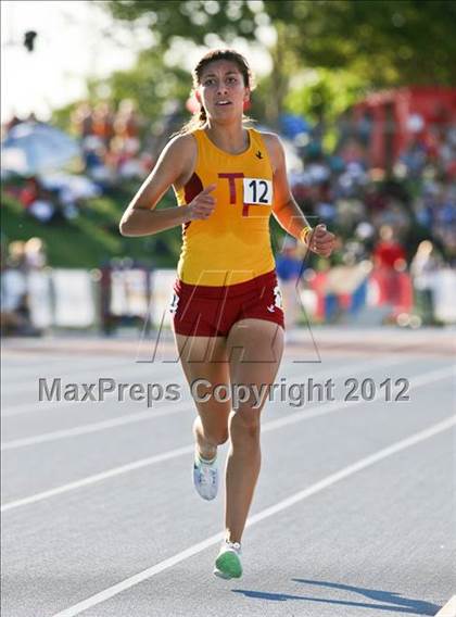 Thumbnail 3 in CIF State Track & Field Championships (Girls Track Events - Finals) photogallery.
