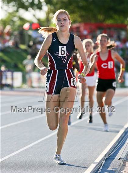 Thumbnail 2 in CIF State Track & Field Championships (Girls Track Events - Finals) photogallery.
